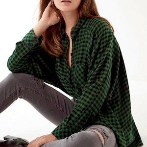 Urban Outfitters BDG Oversized Drapey Flannel